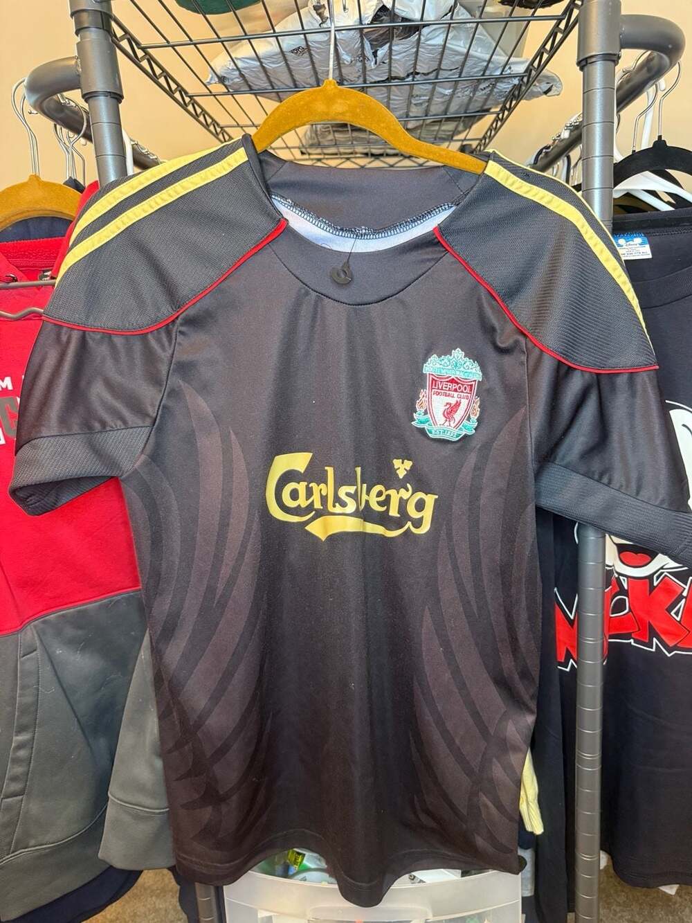 Liverpool FC Firmino #9 Carlsberg Soccer Jersey